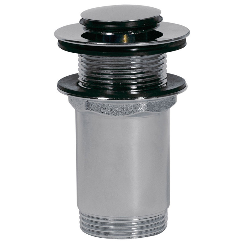 Bonde de vidage clic clac pour lavabo sans trop plein