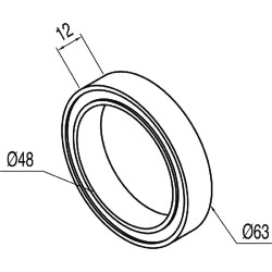 Separateur pour bonde de vidage