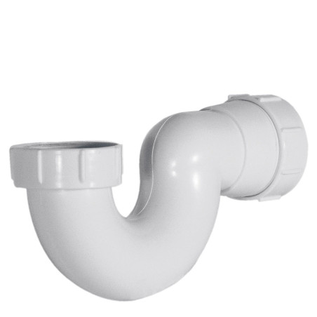 Siphon en pvc pour baignoire