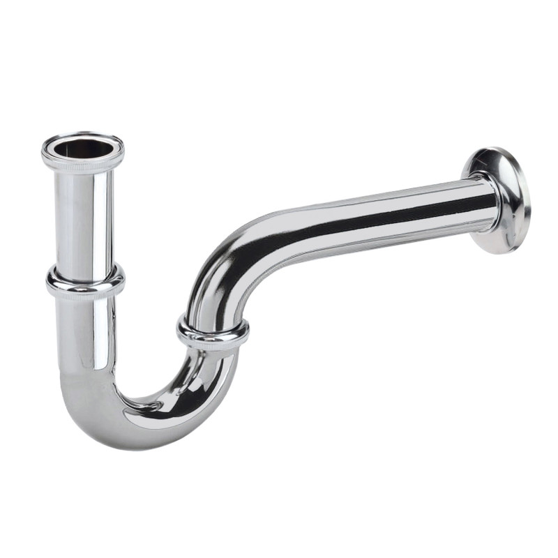 Siphon de lavabo telescopique et rotatif