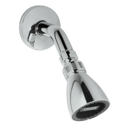 Bras mural avec pommeau de douche orientable