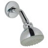 Bras mural avec pommeau de douche orientable