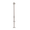 Especial essential colonne a double douche pour jardin ou piscine en acier inoxydable 316
