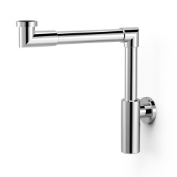 Siphon telescopique coude pour lavabo