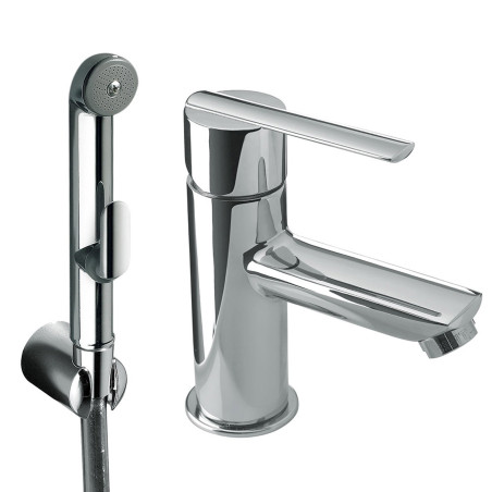 Mitigeur pour lavabo avec douche pour WC Douchette à main anticalcaire