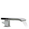 Bec fixe pour rebord de baignoire avec sortie deau en cascade