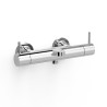 Over wall robinet thermostatique mural pour baignoire et douche avec leviers ergonomiques