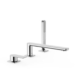 Loft tres mitigeur pour rebord de baignoire
