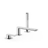 Loft tres mitigeur pour rebord de baignoire