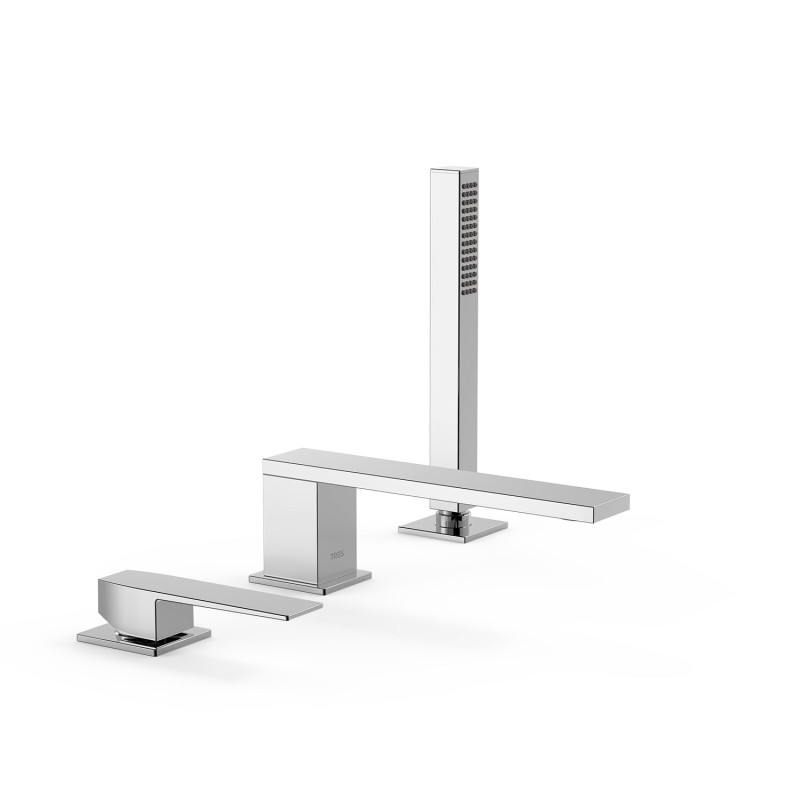 Slim tres mitigeur pour rebord de baignoire