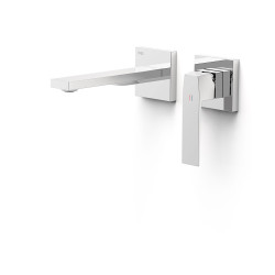 Slim piece apparente pour element encastre de lavabo