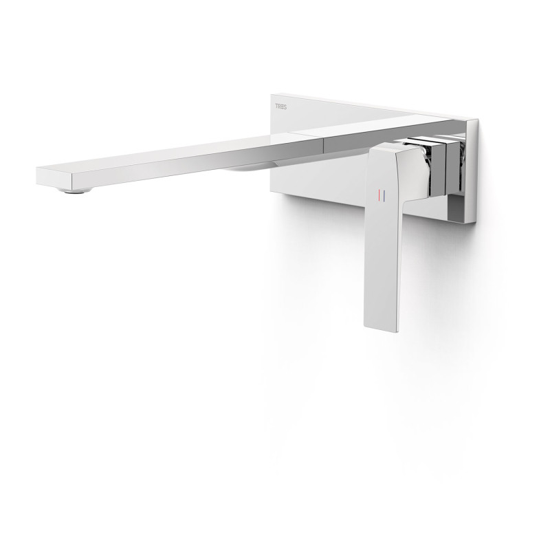 Slim piece apparente pour element encastre de lavabo