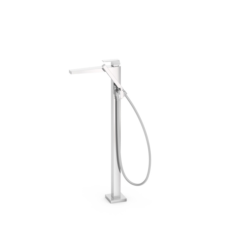 Slim mitigeur sur pied pour baignoire et douche