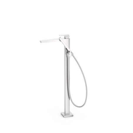 Slim mitigeur sur pied pour baignoire et douche