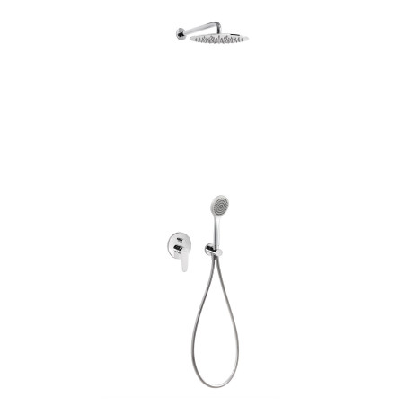 Flat tres kit mitigeur encastre a 2 voies pour douche