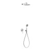Flat tres kit mitigeur encastre a 2 voies pour douche