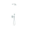Flat kit mitigeur encastre a 2 voies rapid box pour douche