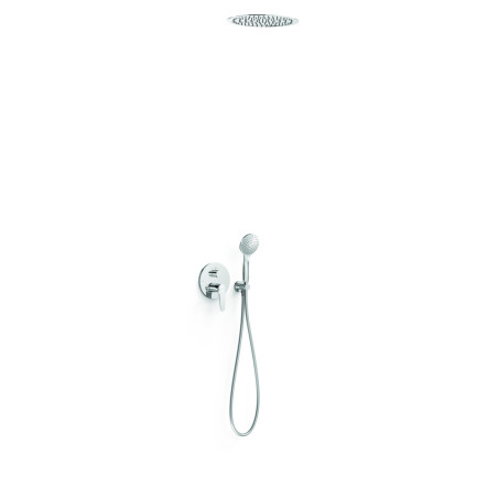 Flat kit mitigeur encastre a 2 voies rapid box pour douche