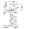 Electronic robinet electronique avec systeme pre melangeur pour lavabo