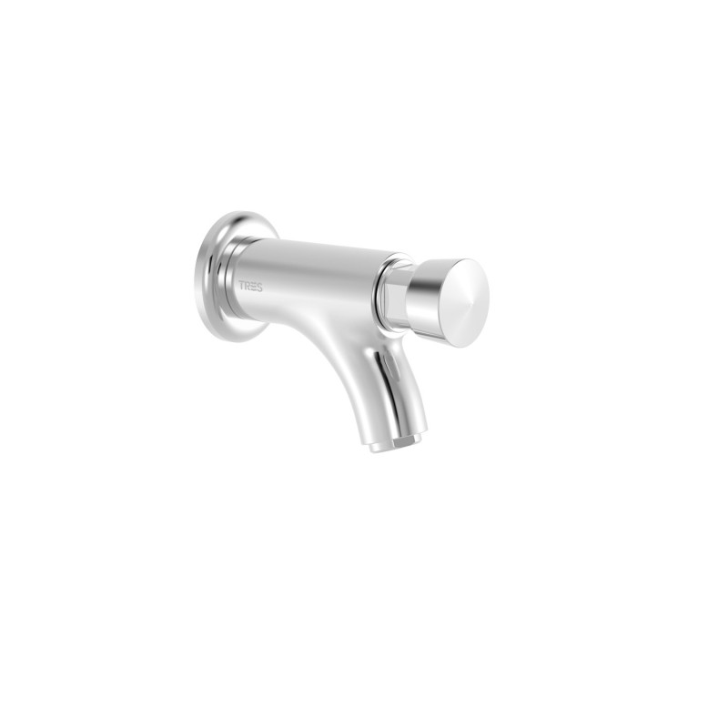 Tempo essential robinet temporise mural a 1 eau pour lavabo
