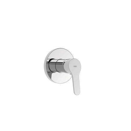 Base tres mitigeur encastre a 1 voie pour douche