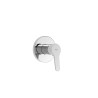 Base tres mitigeur encastre a 1 voie pour douche