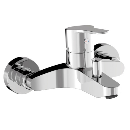Base tres mitigeur mural pour baignoire et douche
