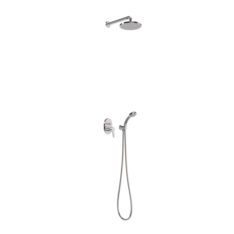 Base tres kit mitigeur encastre a 2 voies pour douche