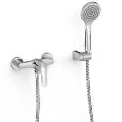 Base tres plus mitigeur mural pour douche