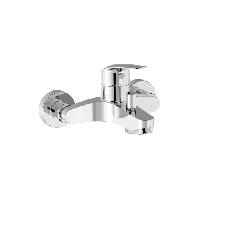 Base tres plus mitigeur mural pour baignoire et douche