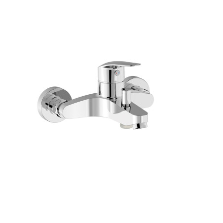 Base tres plus mitigeur mural pour baignoire et douche