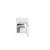 Base tres plus piece apparente pour boîtier encastre 1 voie rapid box