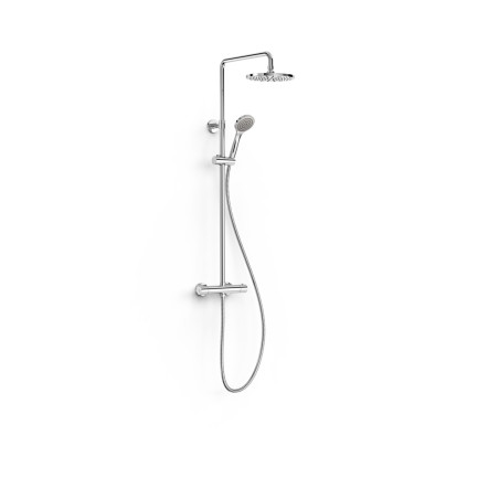 Base tres plus ensemble de robinet thermostatique mural a 2 voies pour douche