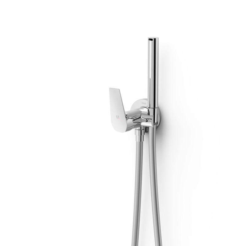 Canigo tres mitigeur encastre avec douche pour wc