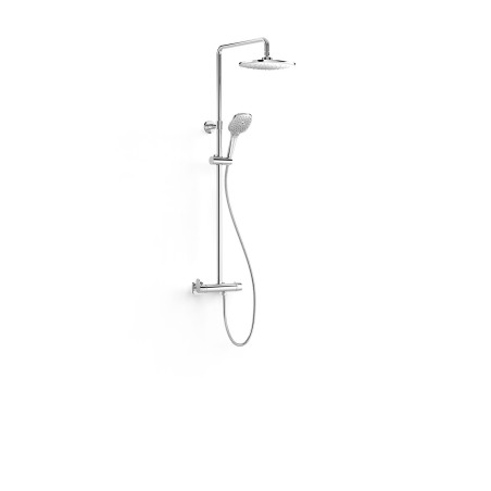 Ensemble mitigeur mural à 2 voies pour douche · Avec inverseur intégré