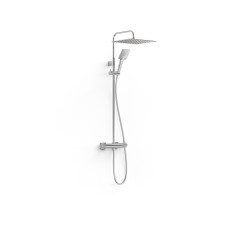 Project tres ensemble de robinet mural duo confort a 2 voies pour douche