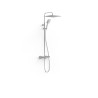 Project tres ensemble de robinet mural duo confort a 2 voies pour douche