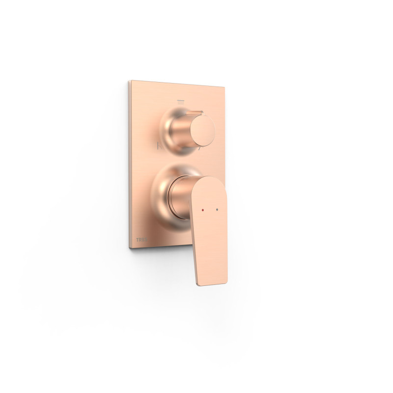 Or rose mat 24K