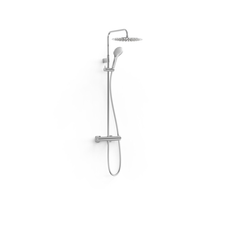 Loft ensemble de robinet mural duo confort a 2 voies pour douche