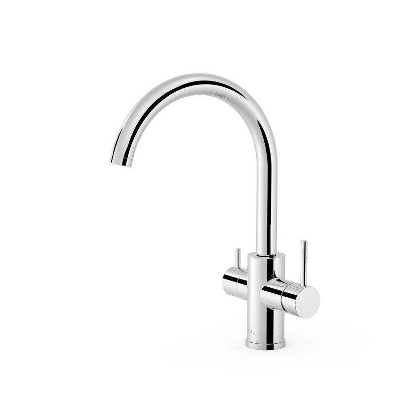 Kitchens mitigeur de cuisine a 2 voies pour eau du reseau et eau filtree