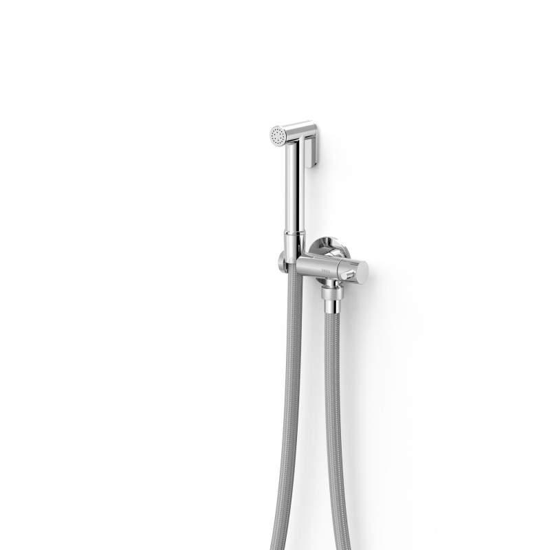 Robinetterie pour wc mitigeur encastre avec douche pour wc