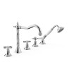 Tres clasic melangeur pour rebord de baignoire