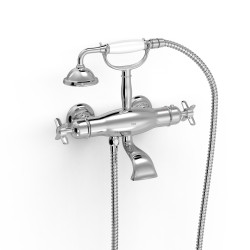 Tres clasic robinet thermostatique mural pour baignoire et douche