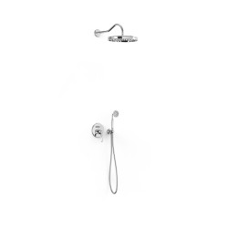 Tres clasic kit mitigeur encastre a 2 voies pour douche