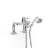 Tres clasic mitigeur pour rebord de baignoire avec colonnettes