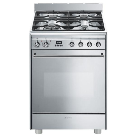 SMEG Cuisinière mixte GP61X9