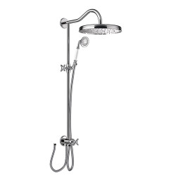 Ensemble de barre de douche adaptable a tout type de robinet
