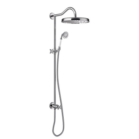 Ensemble de barre de douche sans robinet avec arrivee deau murale et pommeau