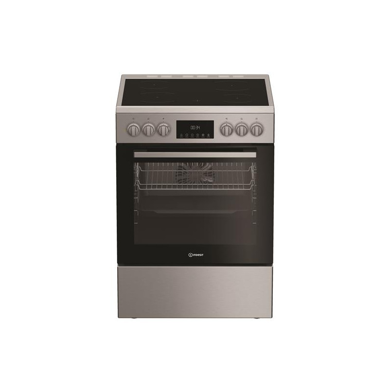 INDESIT Cuisinière vitrocéramique I6V5LCX