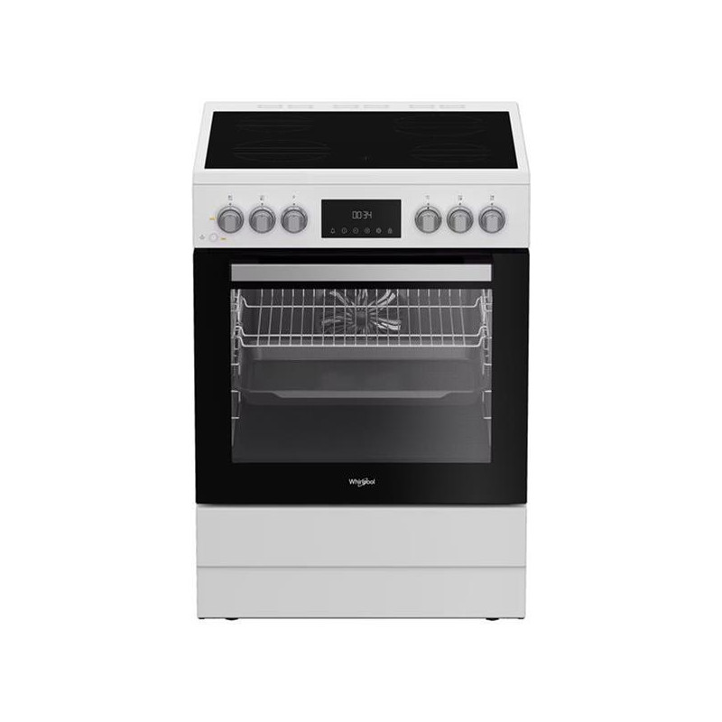 WHIRLPOOL Cuisinière vitrocéramique W6V8LCSW